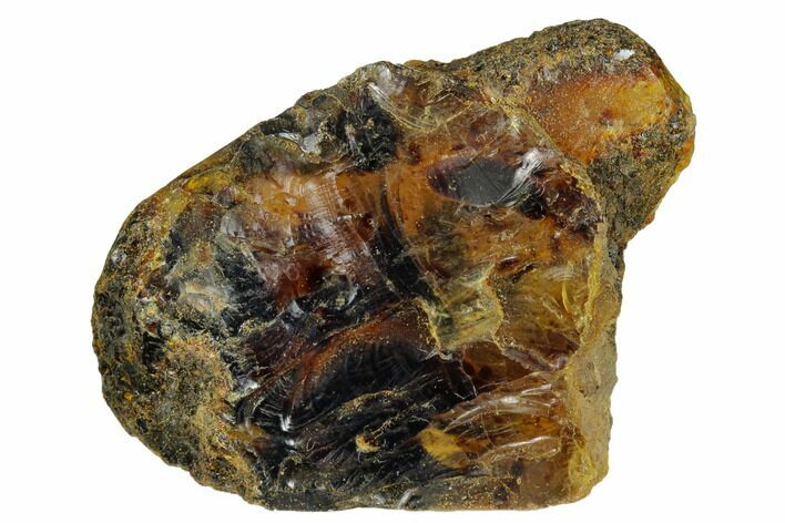 Rough Blue Indonesian Amber - West Java, Indonesia #173618